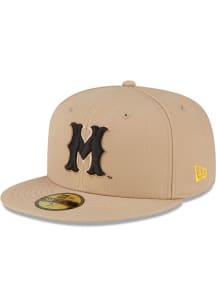 New Era Missouri Tigers Mens Oatmeal 2T 59FIFTY Fitted Hat