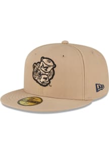 New Era Michigan Wolverines Mens Brown 2T 59FIFTY Fitted Hat