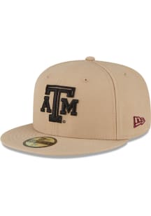 New Era Texas A&M Aggies Mens Brown 2T 59FIFTY Fitted Hat