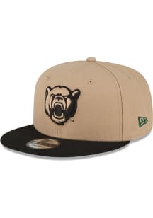New Era Baylor Bears Tan Logo 2T 9FIFTY Mens Snapback Hat