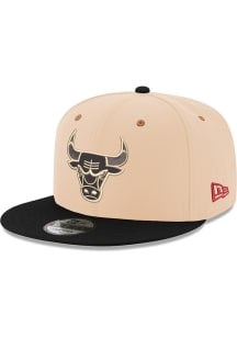 New Era Chicago Bulls Brown 2T 9FIFTY Mens Snapback Hat