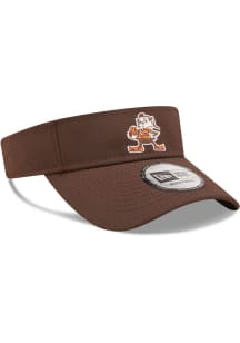 New Era Cleveland Browns Mens Brown Retro 2022 Sideline Adjustable Visor