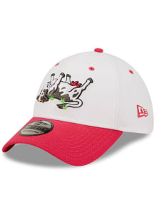 New Era Wichita Wind Surge Mens White 2022 Milb Copa 39THIRTY Flex Hat