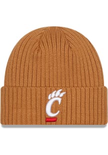 New Era Cincinnati Bearcats Brown Core Classic Mens Knit Hat