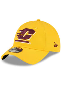 New Era Central Michigan Chippewas Alt Core Classic 9TWENTY Adjustable Hat - Gold