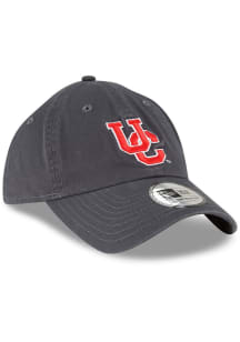 New Era Cincinnati Bearcats Retro Casual Classic Adjustable Hat - Graphite