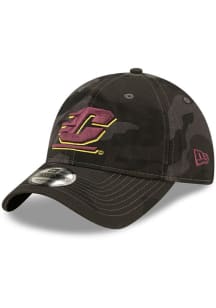 New Era Central Michigan Chippewas Camo Core Classic 9TWENTY 2.0 Adjustable Hat - Black