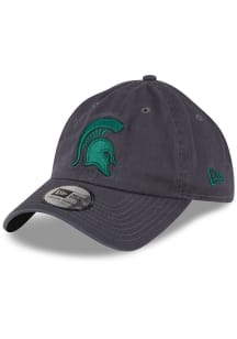 New Era Michigan State Spartans Casual Classic Iconic Adjustable Hat - Graphite