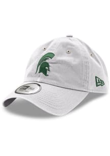 New Era Michigan State Spartans Casual Classic Sport Adjustable Hat - White