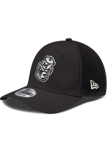 New Era Michigan Wolverines Mens Black Retro Neo 39THIRTY Flex Hat