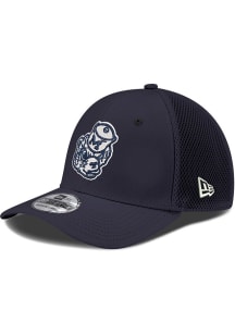 New Era Michigan Wolverines Mens Blue Retro Neo 39THIRTY Flex Hat