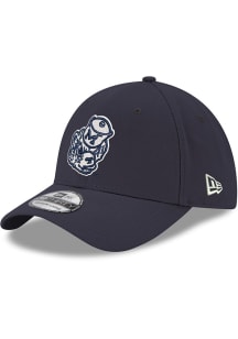 New Era Michigan Wolverines Mens Blue Retro Team Classic 39THIRTY Flex Hat