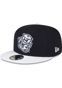 New Era Michigan Wolverines Blue Retro 2T Basic 9FIFTY Mens Snapback Hat