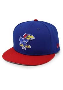 New Era Kansas Jayhawks Royal Blue 1941 2T 9FIFTY Mens Snapback Hat