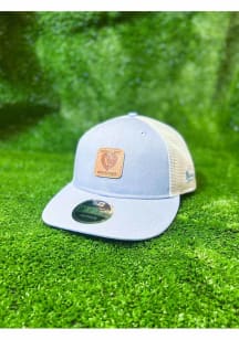 New Era Kansas City Monarchs Trucker LP 9FIFTY Adjustable Hat - Light Blue