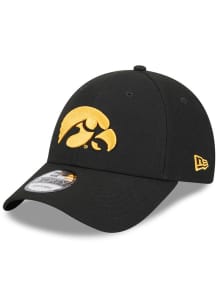 New Era Iowa Hawkeyes The League 9FORTY Classic Adjustable Hat - Black