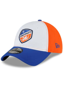 New Era FC Cincinnati Jersey Hook Core Classic 9TWENTY Adjustable Hat - White