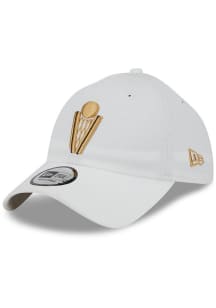 New Era Cleveland Cavaliers Partial Logo Casual Classic Adjustable Hat - White