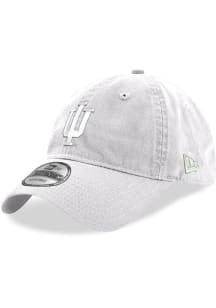 New Era Indiana Hoosiers Core Classic 9TWENTY Classic Adjustable Hat - White