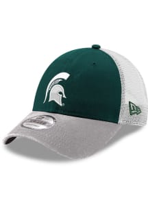 New Era Michigan State Spartans Trucker 9FORTY Helmet Adjustable Hat - Green
