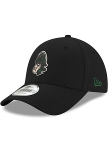 New Era Michigan State Spartans Stretch Snap 9FORTY Sparty Adjustable Hat - Black
