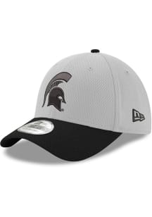 New Era Michigan State Spartans Mens White Diamond Era 39THIRTY Flex Hat