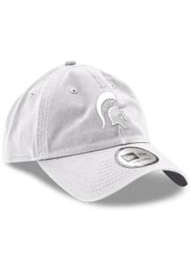New Era Michigan State Spartans Casual Classic Sport Dynamic Adjustable Hat - White