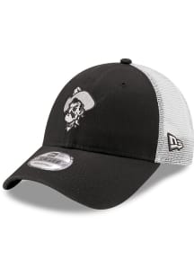New Era Oklahoma State Cowboys Trucker 9FORTY Classic Adjustable Hat - Black