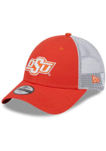 New Era Oklahoma State Cowboys Orange Evergreen Trucker JR 9FORTY Youth Adjustable Hat