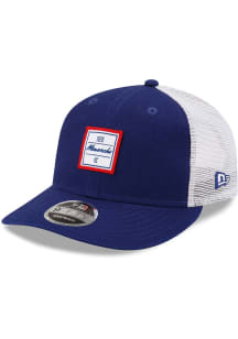 New Era Kansas City Monarchs Square Script DL Trucker LP9FIFTY Adjustable Hat - Navy Blue