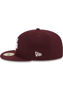 New Era Texas A&M Aggies Mens Maroon Evergreen Basic 59FIFTY Fitted Hat