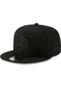 New Era Minnesota Vikings Black Basic 9FIFTY Classic Mens Snapback Hat