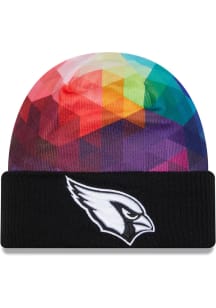 New Era Arizona Cardinals Black 2023 Crucial Catch Cuff Mens Knit Hat