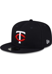 New Era Minnesota Twins Navy Blue Home TC Basic 9FIFTY Mens Snapback Hat
