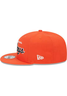 New Era Oklahoma State Cowboys Orange Evergreen  Script 9FIFTY Mens Snapback Hat