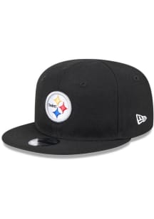 New Era Pittsburgh Steelers Baby Evergreen My 1st 9FIFTY Adjustable Hat - Black