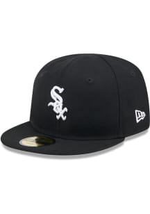 New Era Chicago White Sox Black Evergreen My 1st 59FIFTY Youth Fitted Hat