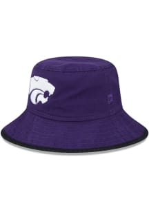 New Era K-State Wildcats Purple Evergreen Mini Fan Youth Bucket Hat