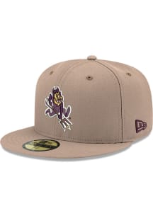 New Era Arizona State Sun Devils Mens Brown Retro TC Visor 59FIFTY Fitted Hat