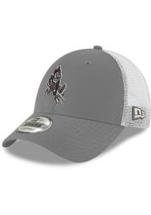 New Era Arizona State Sun Devils Sparky Logo Trucker 9FORTY Adjustable Hat - Graphite
