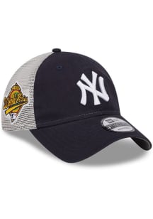New Era New York Yankees Navy Blue Game Day Super Side Patch Trucker JR 9TWENTY Youth Adjustable H..