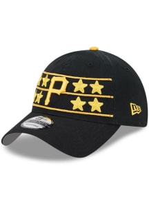 New Era Pittsburgh Pirates 2024 Batting Practice 9TWENTY Adjustable Hat - Black