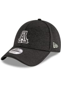 New Era Arizona Wildcats Black and White Logo Shadow Tech DE Stretch 9FORTY Adjustable Hat - Black