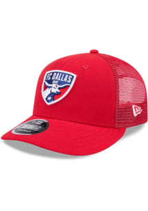 New Era FC Dallas Team Color Evergreen Trucker LP 9FIFTY Adjustable Hat - Red