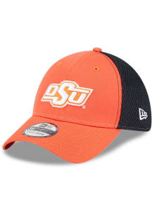 New Era Oklahoma State Cowboys Orange 2T Evergreen Neo JR 39THIRTY Youth Flex Hat