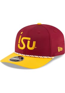 New Era Iowa State Cyclones Rope 9SEVENTY Stretch Snap Adjustable Hat - Maroon