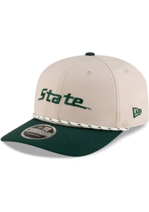 New Era Michigan State Spartans Rope 9SEVENTY Stretch Snap Adjustable Hat - Green