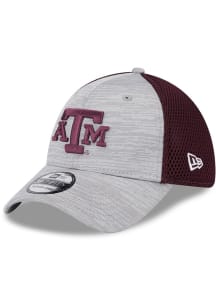 New Era Texas A&M Aggies Mens Maroon Game Day TC Distinct 2T 39THIRTY Flex Hat