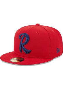New Era Reading Fightin Phils Mens Red 2024 Authentic Collection 59FIFTY Fitted Hat