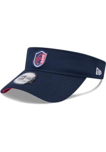 New Era St Louis City SC Mens Navy Blue Game Day Secondary UV Adjustable Visor